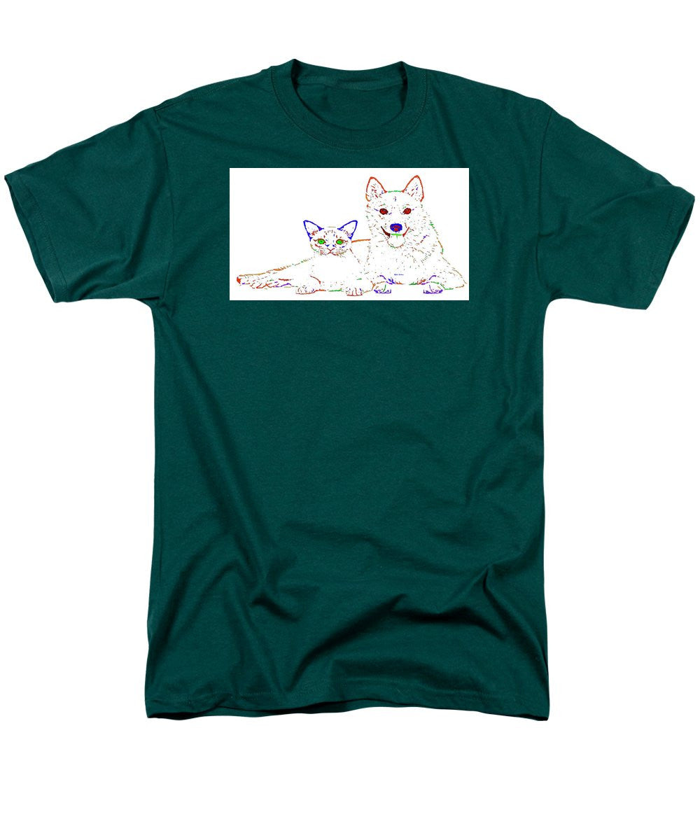 Men's T-Shirt  (Regular Fit) - Love Me. Pet Series