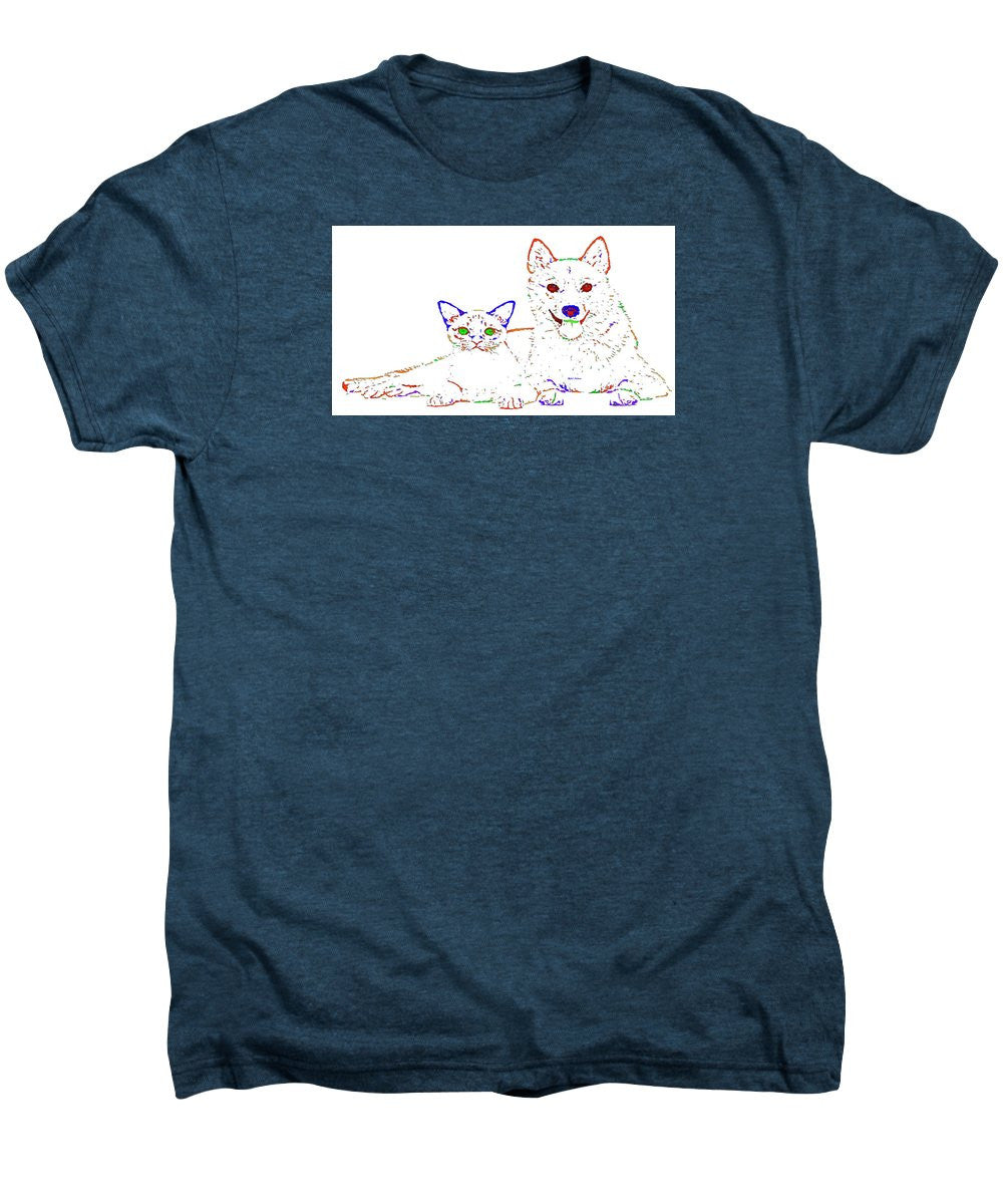 Men's Premium T-Shirt - Love Me. Pet Series