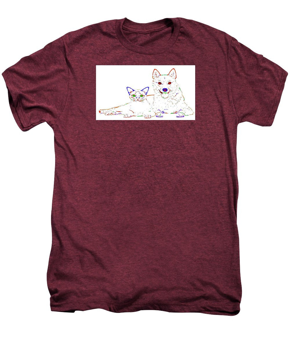 Men's Premium T-Shirt - Love Me. Pet Series