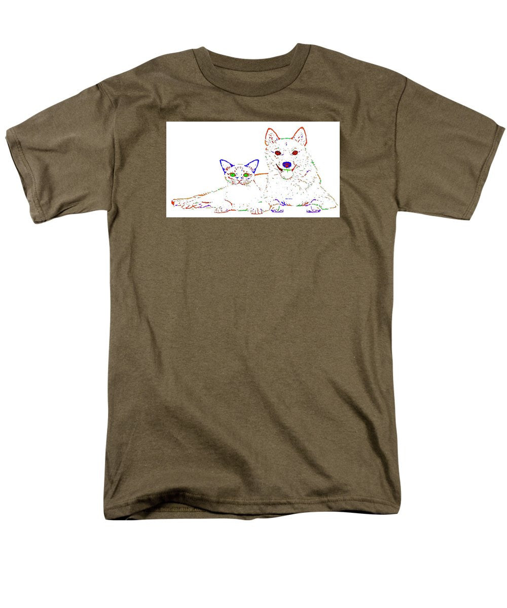 Men's T-Shirt  (Regular Fit) - Love Me. Pet Series