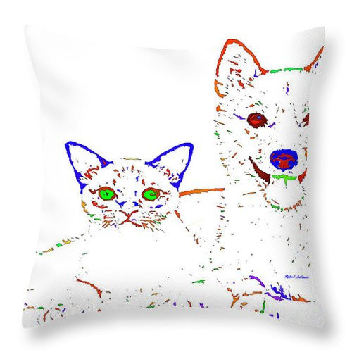 Throw Pillow - Love Me. Pet Series