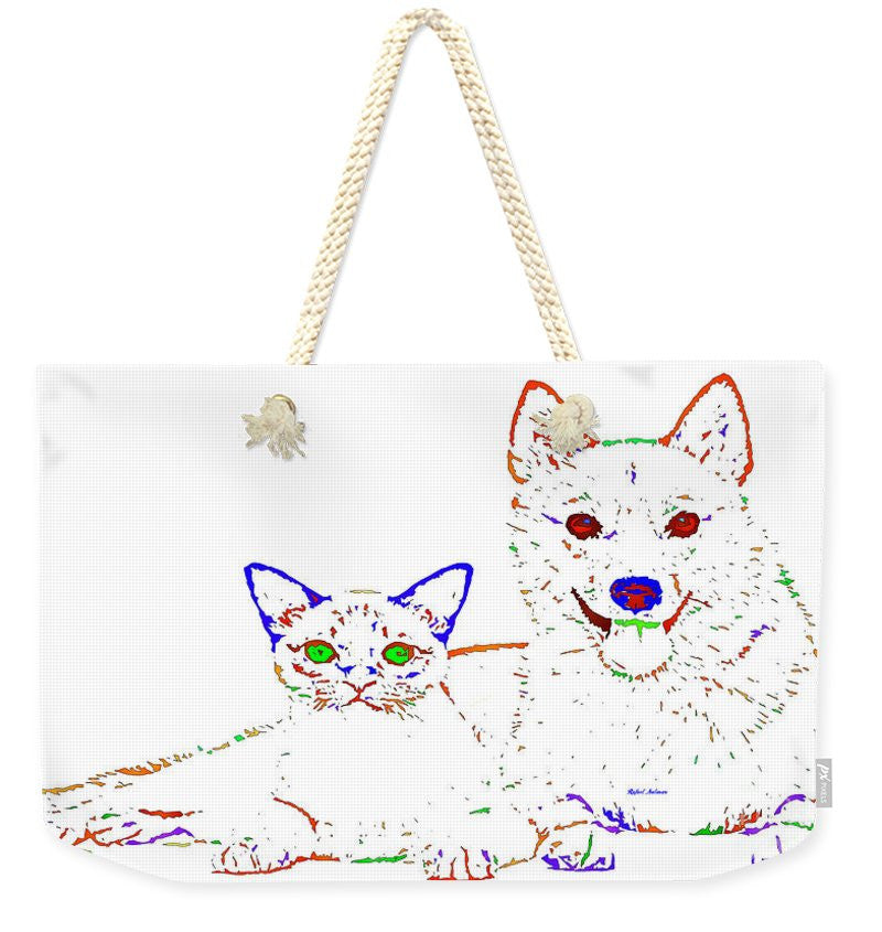 Weekender Tote Bag - Love Me. Pet Series