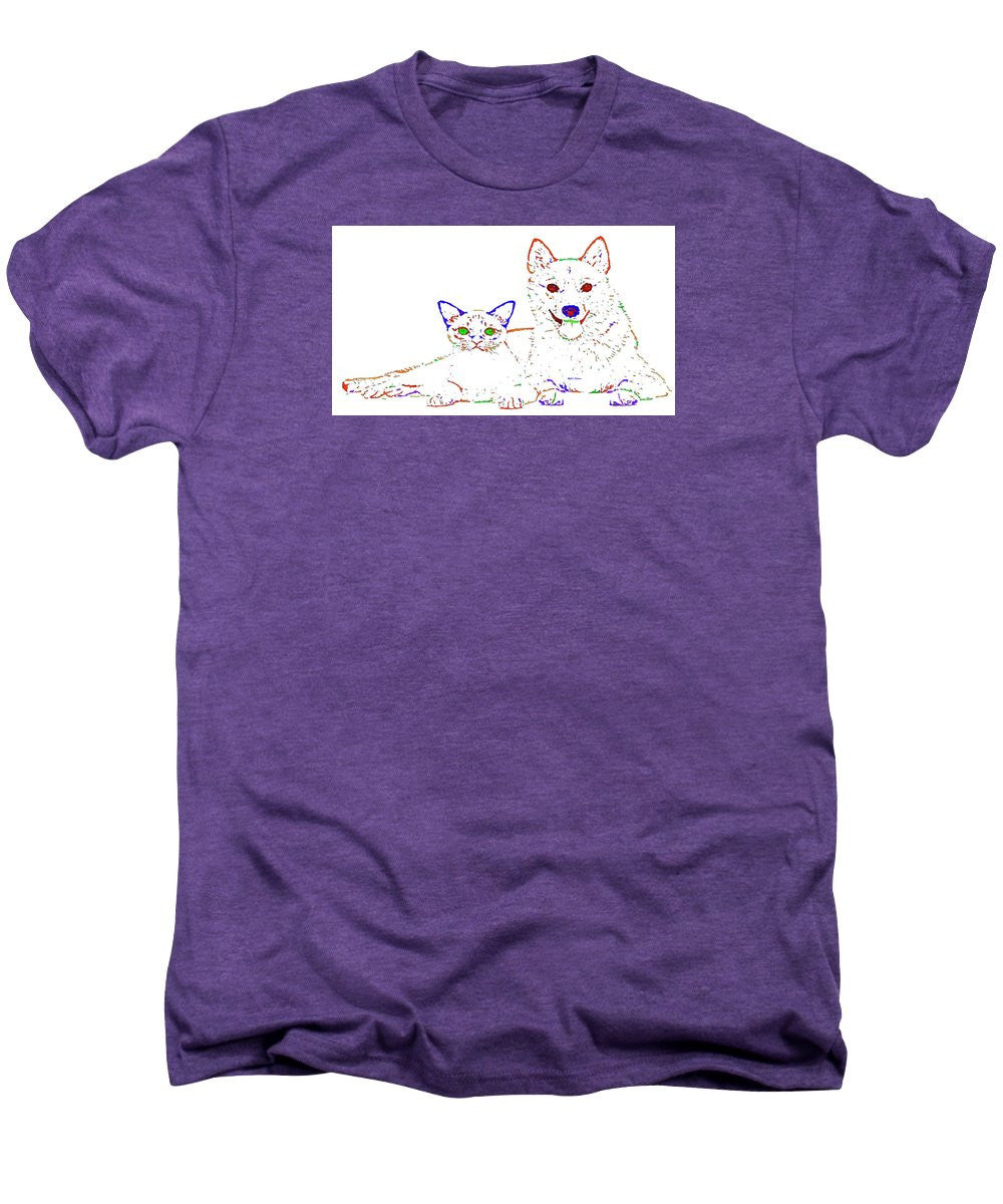 Men's Premium T-Shirt - Love Me. Pet Series