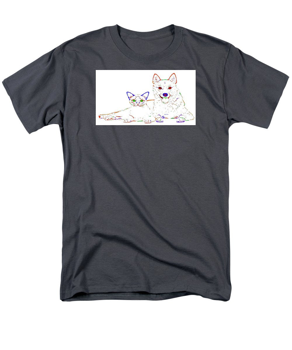 Men's T-Shirt  (Regular Fit) - Love Me. Pet Series