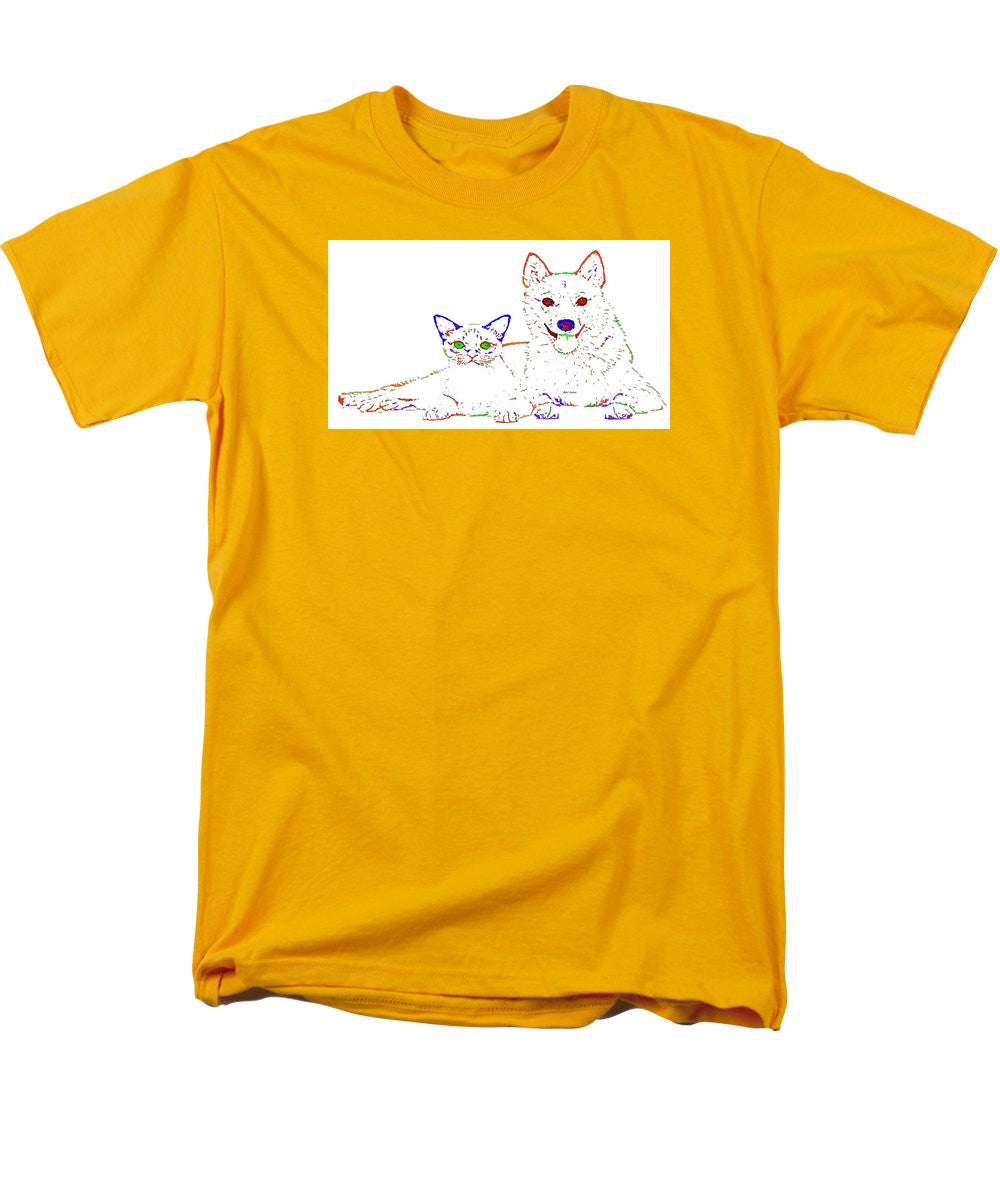 Men's T-Shirt  (Regular Fit) - Love Me. Pet Series