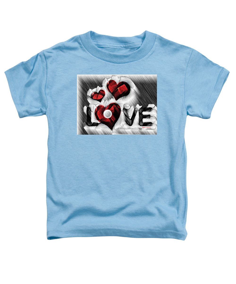 Love Sketch  - Toddler T-Shirt