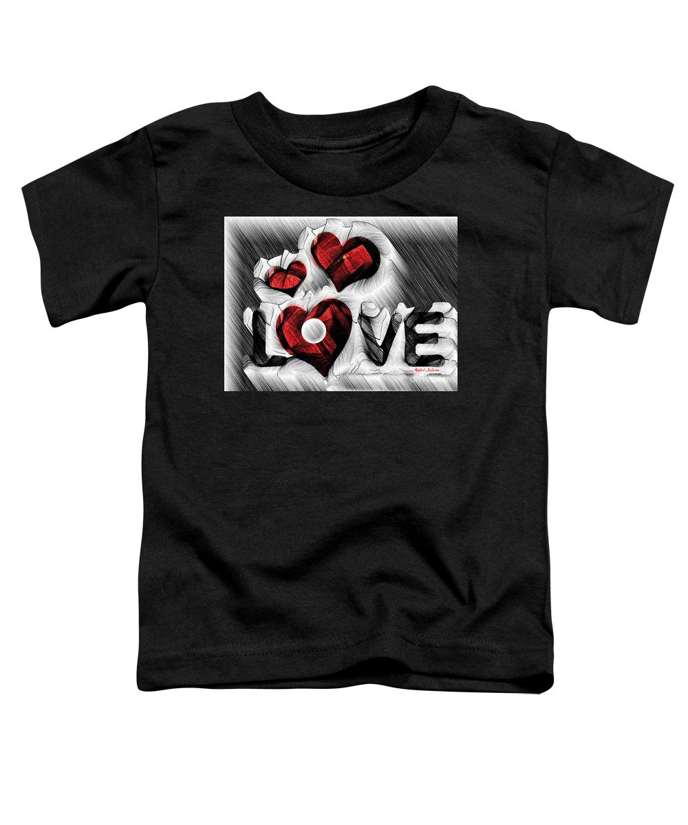 Love Sketch  - Toddler T-Shirt