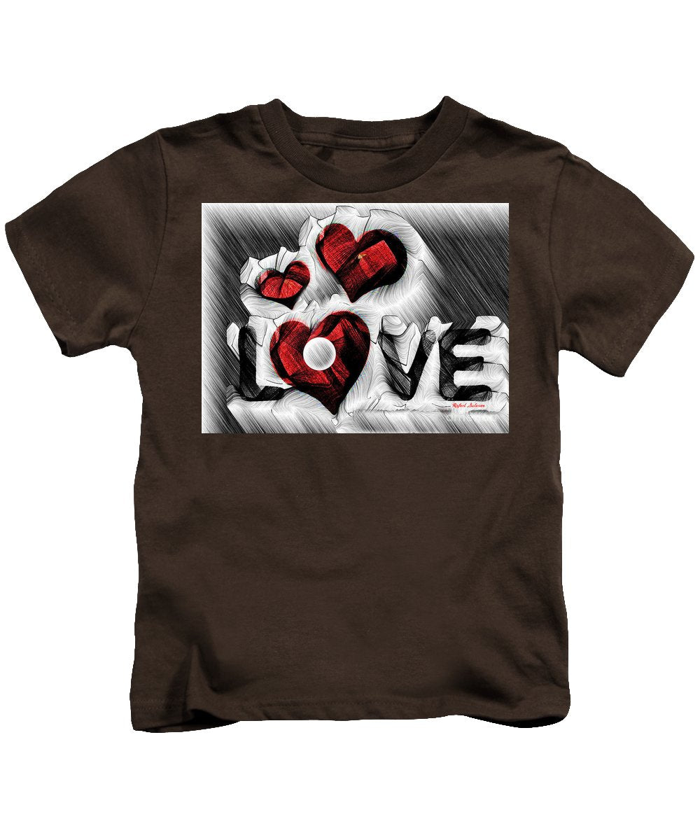 Love Sketch  - Kids T-Shirt