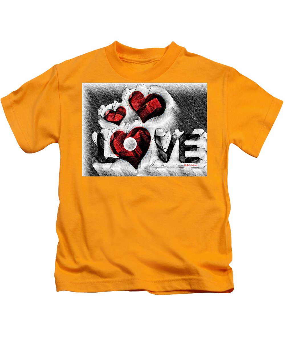 Love Sketch  - Kids T-Shirt