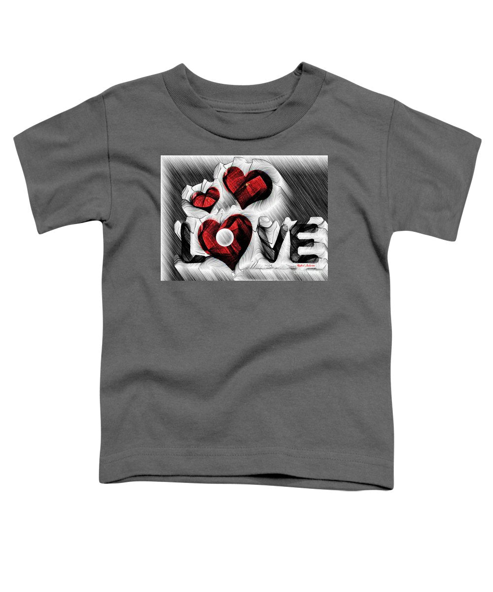 Love Sketch  - Toddler T-Shirt