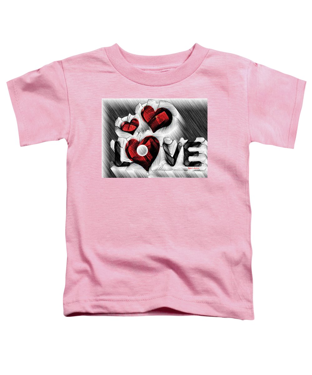 Love Sketch  - Toddler T-Shirt