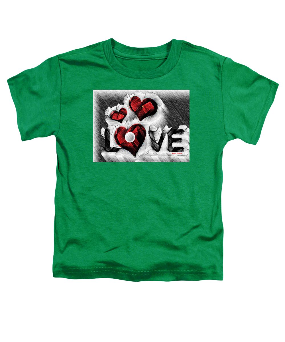 Love Sketch  - Toddler T-Shirt