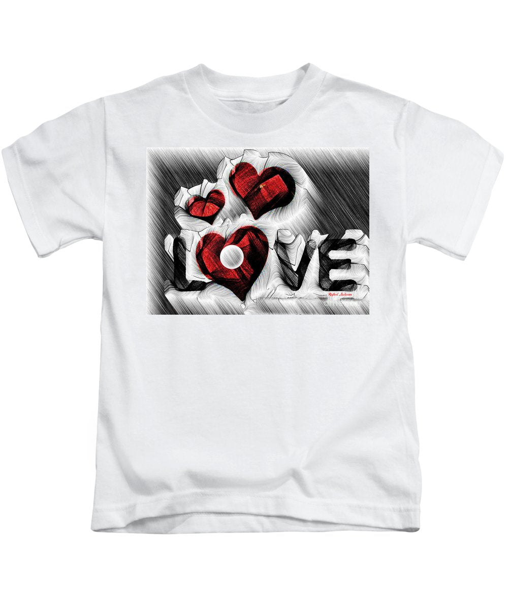 Love Sketch  - Kids T-Shirt