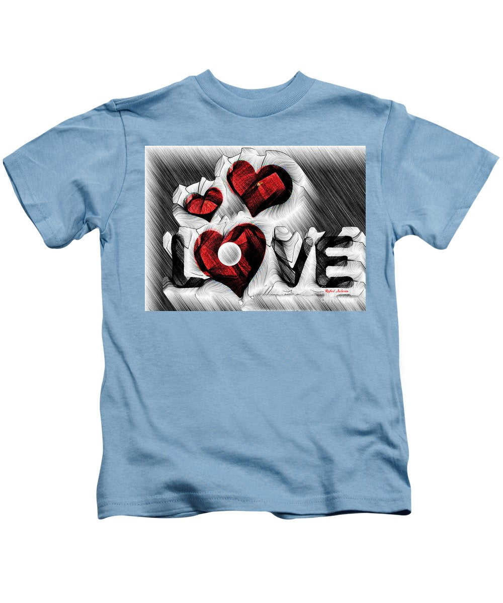 Love Sketch  - Kids T-Shirt