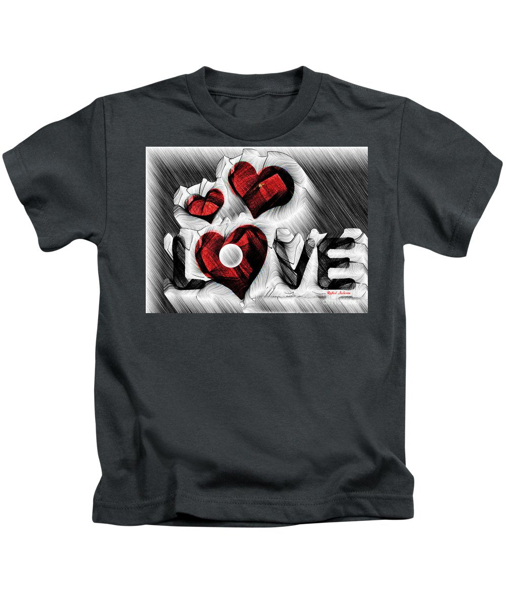 Love Sketch  - Kids T-Shirt