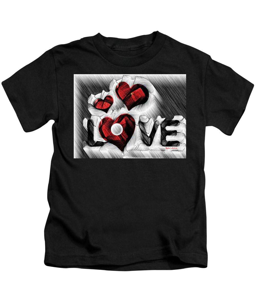 Love Sketch  - Kids T-Shirt