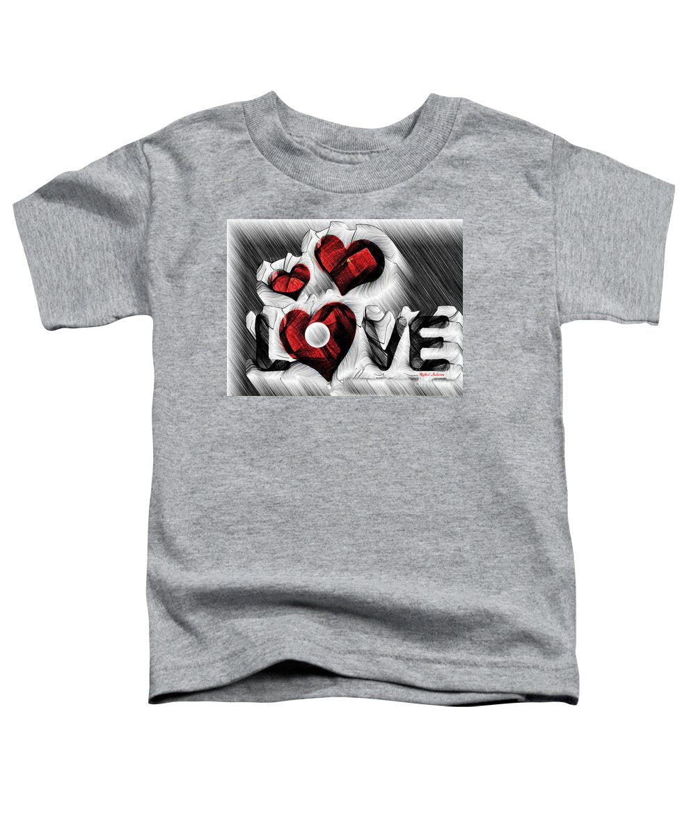 Love Sketch  - Toddler T-Shirt