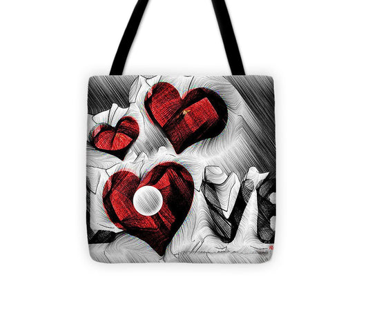 Love Sketch  - Tote Bag