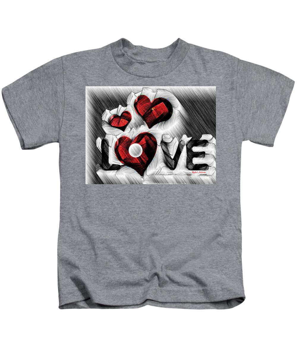 Love Sketch  - Kids T-Shirt