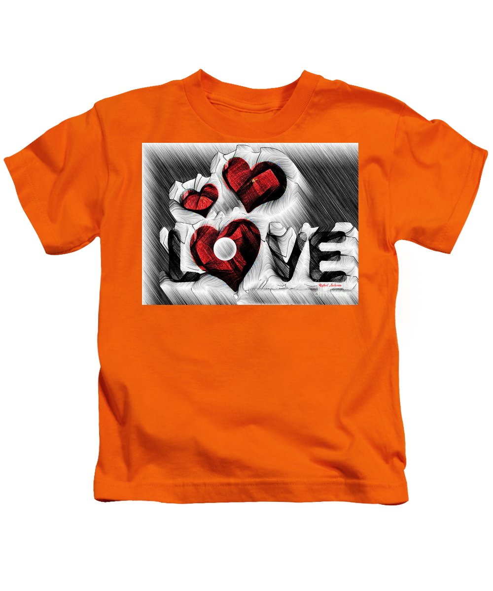 Love Sketch  - Kids T-Shirt