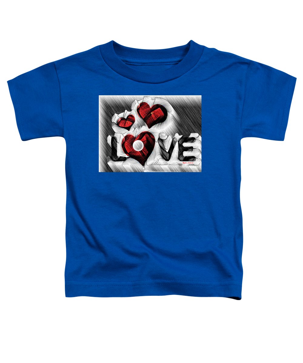 Love Sketch  - Toddler T-Shirt