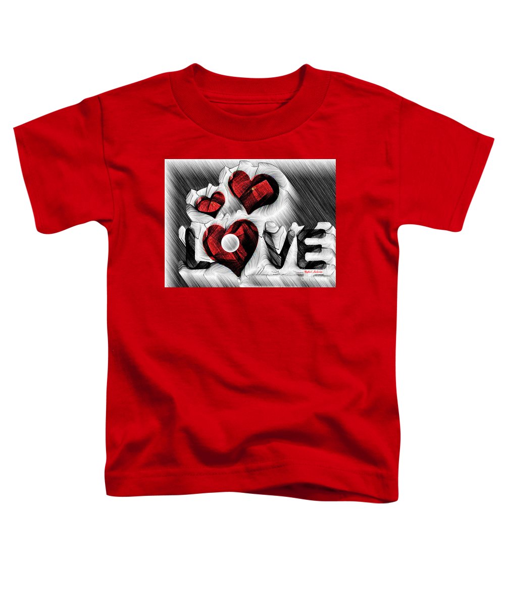 Love Sketch  - Toddler T-Shirt