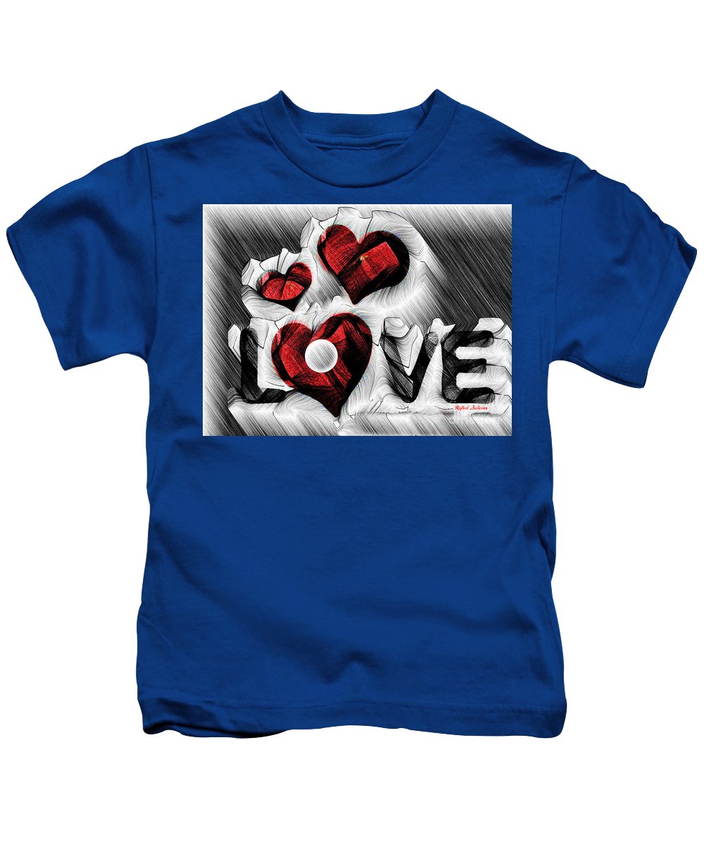 Love Sketch  - Kids T-Shirt