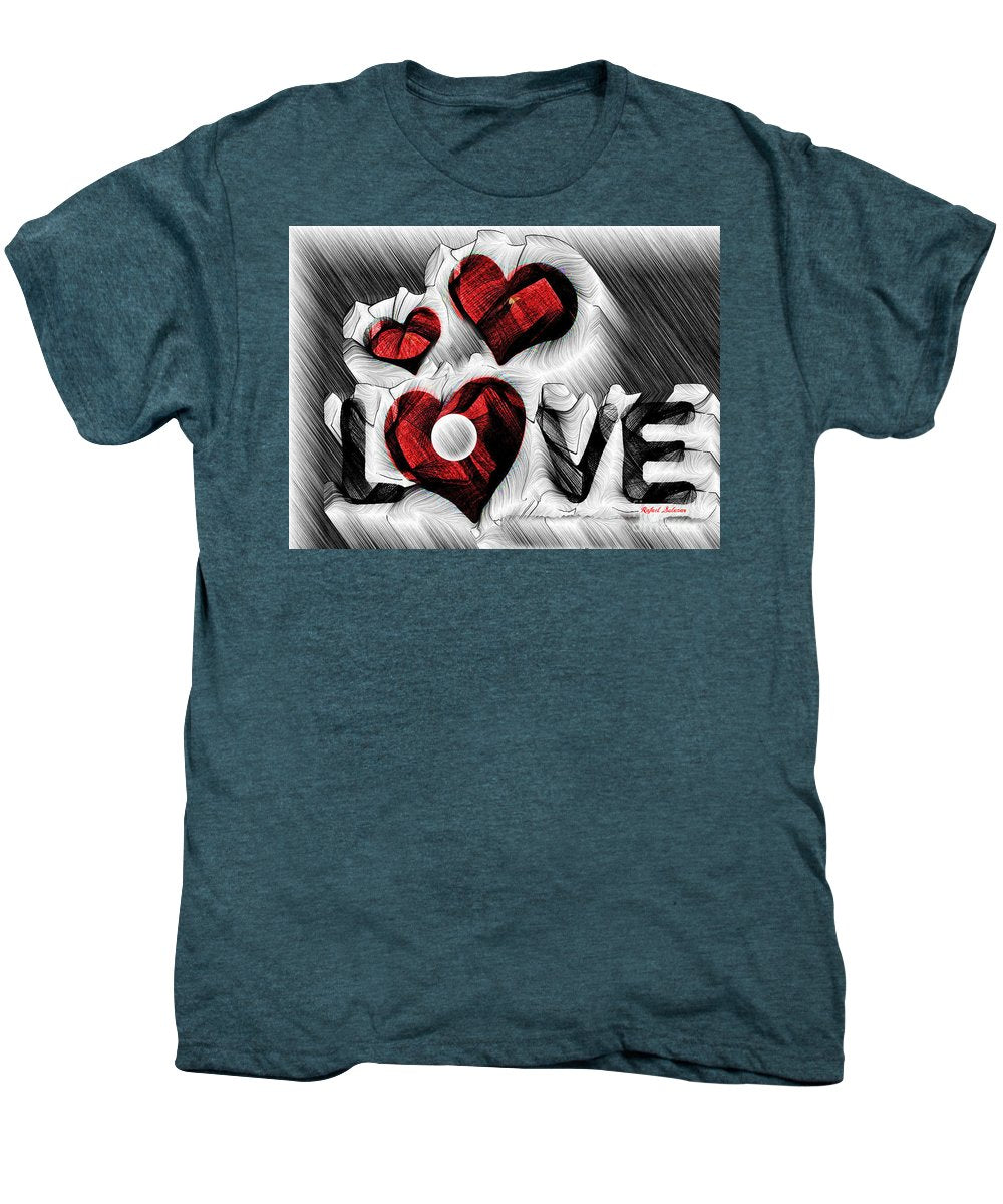 Love Sketch  - Men's Premium T-Shirt
