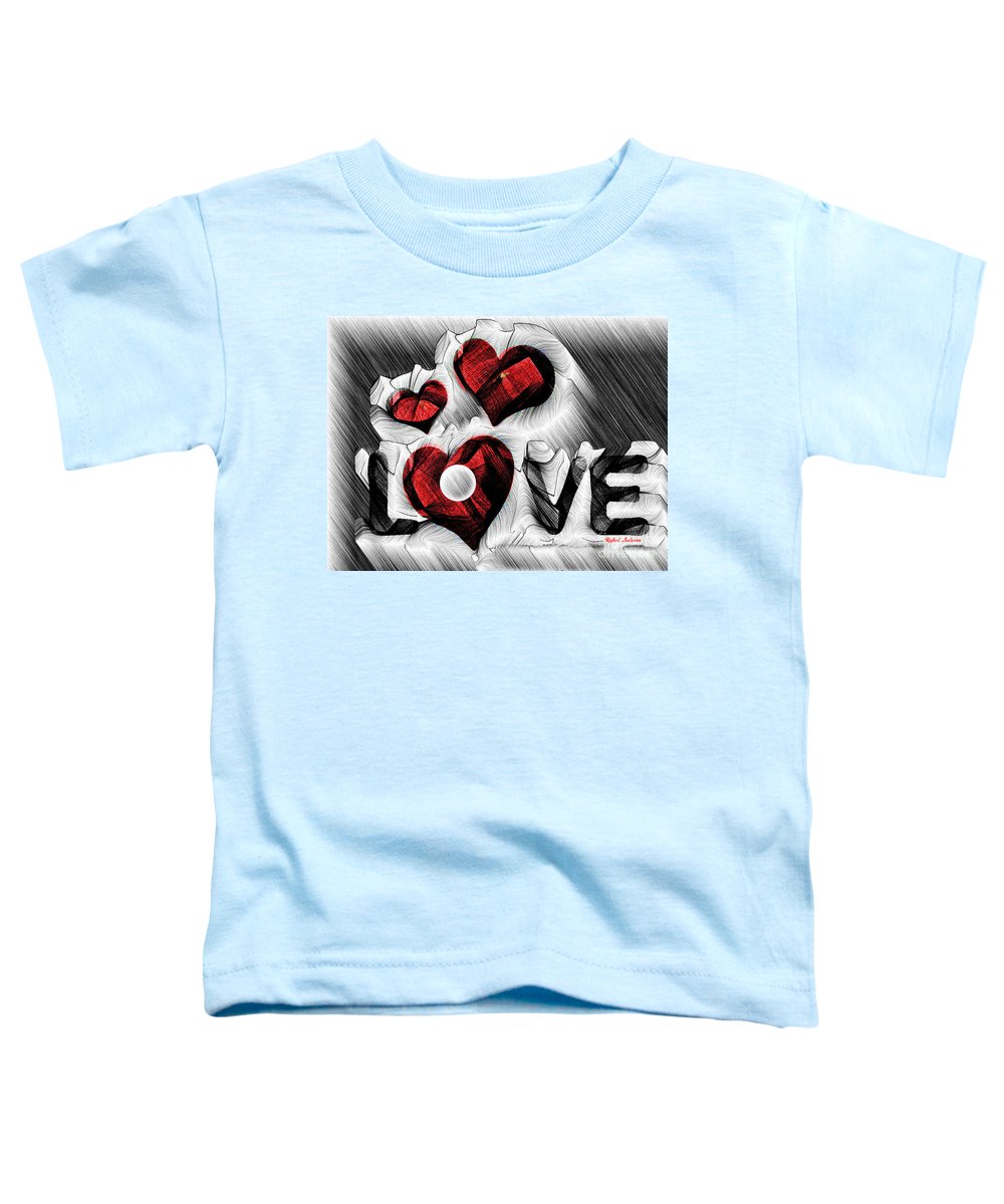 Love Sketch  - Toddler T-Shirt