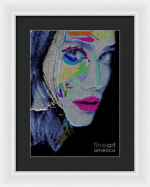 Love The Way You Look - Framed Print