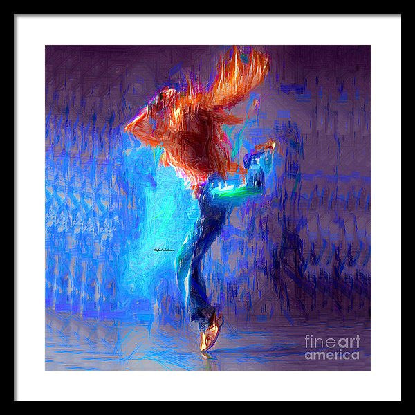 Impression encadrée - J'adore danser