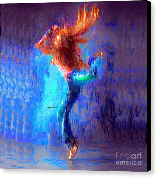 Impression sur toile - J'aime danser