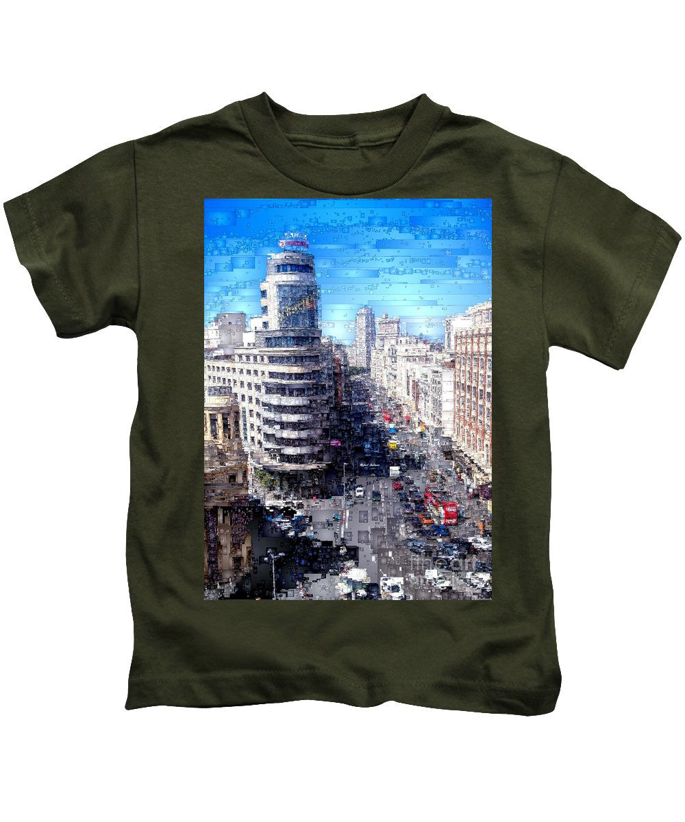 Kids T-Shirt - Madrid - La Gran Via