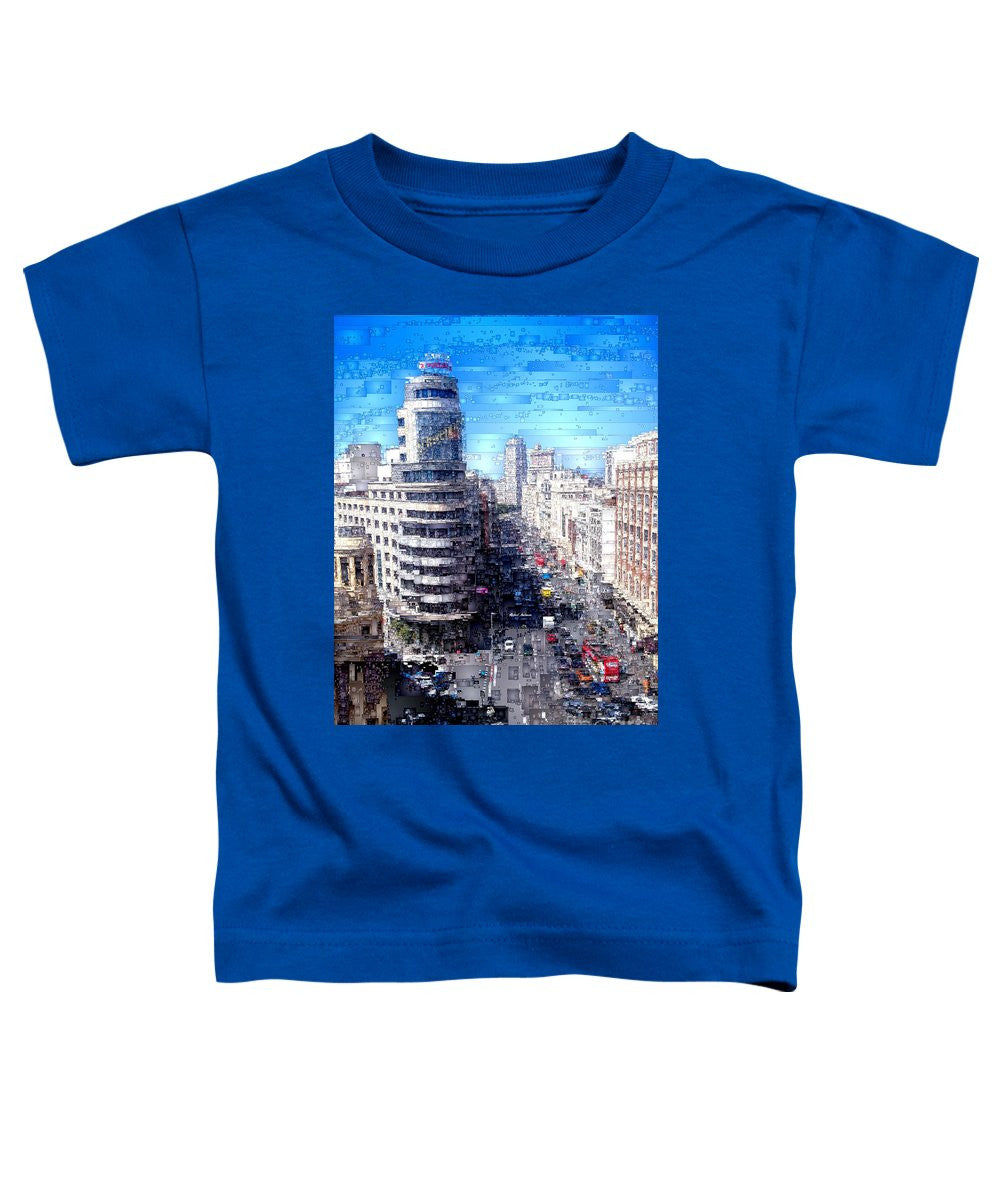 Toddler T-Shirt - Madrid - La Gran Via