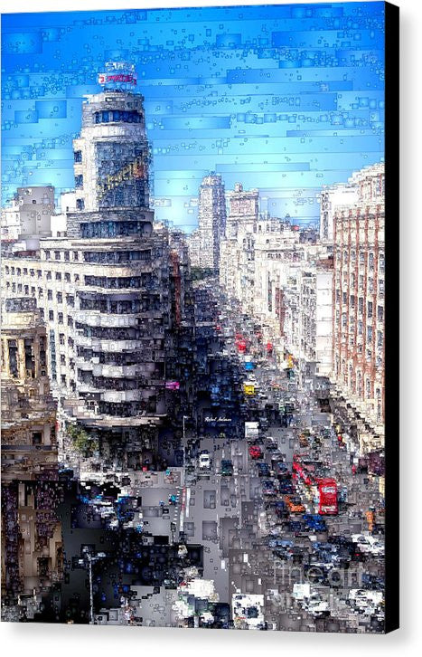 Canvas Print - Madrid - La Gran Via