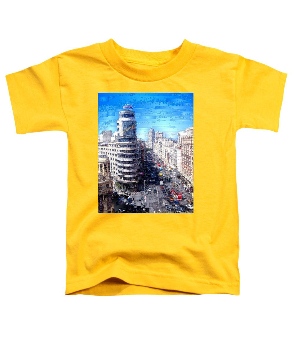 Toddler T-Shirt - Madrid - La Gran Via