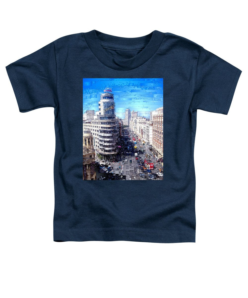 Toddler T-Shirt - Madrid - La Gran Via