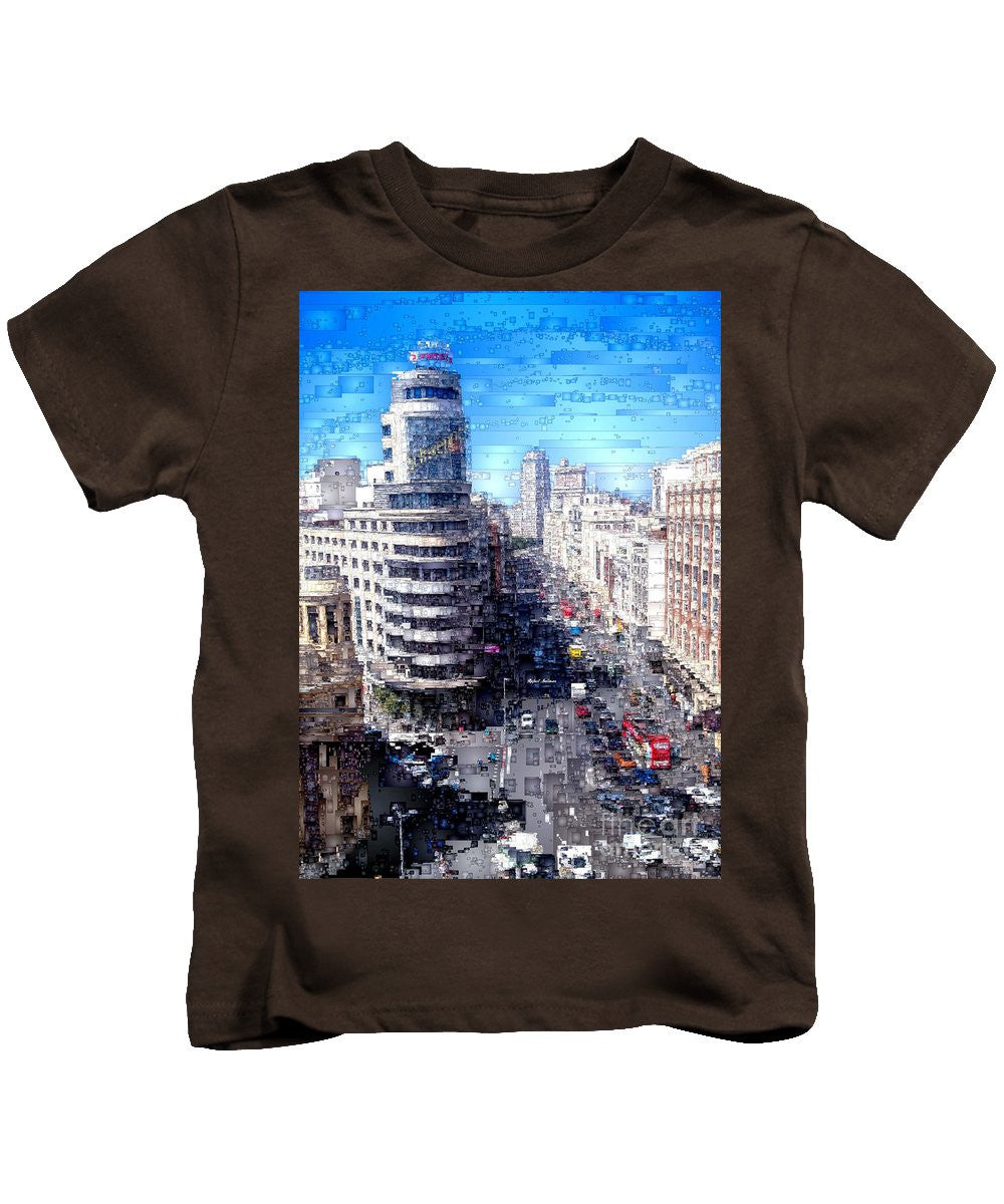 Kids T-Shirt - Madrid - La Gran Via