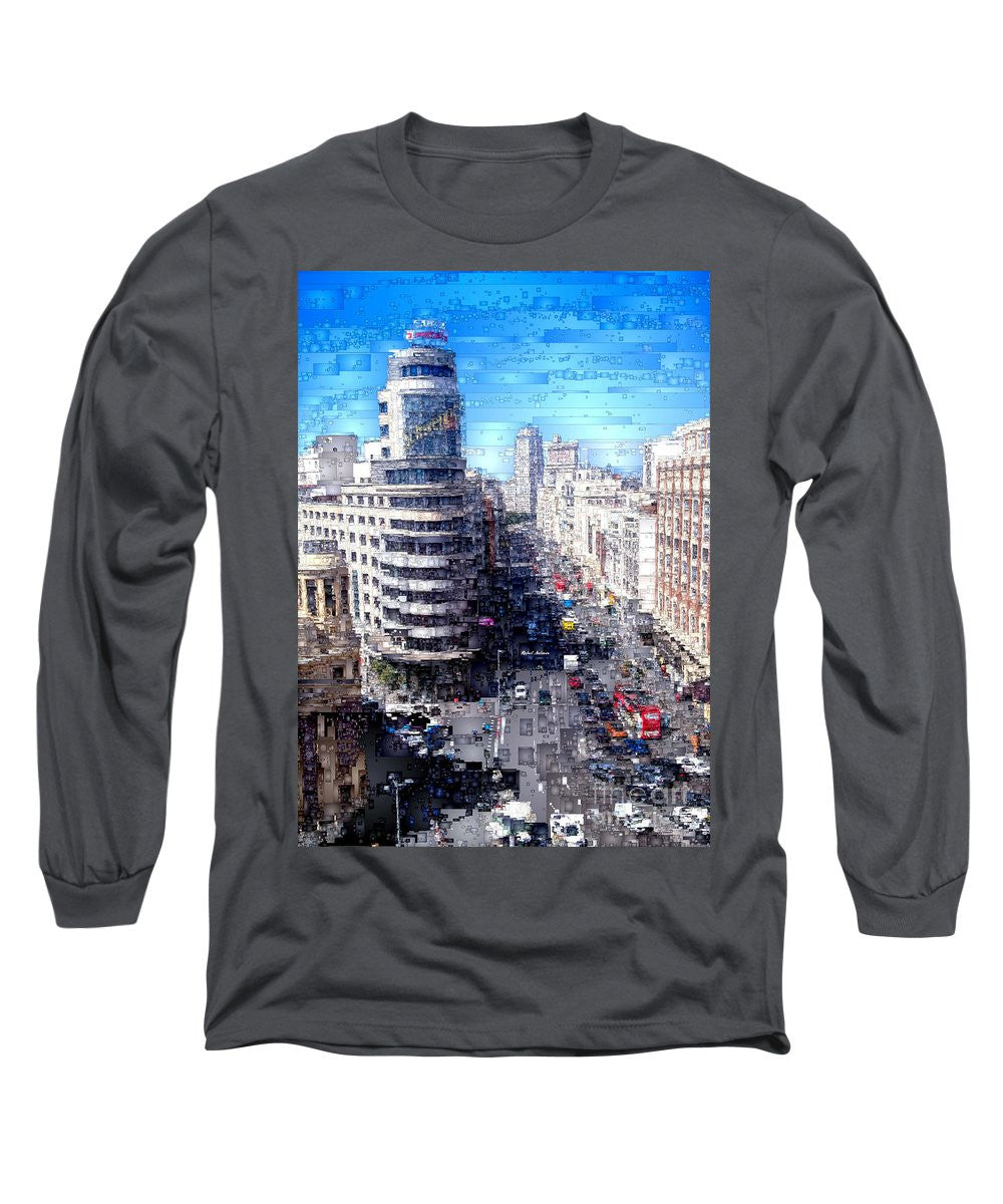 Long Sleeve T-Shirt - Madrid - La Gran Via