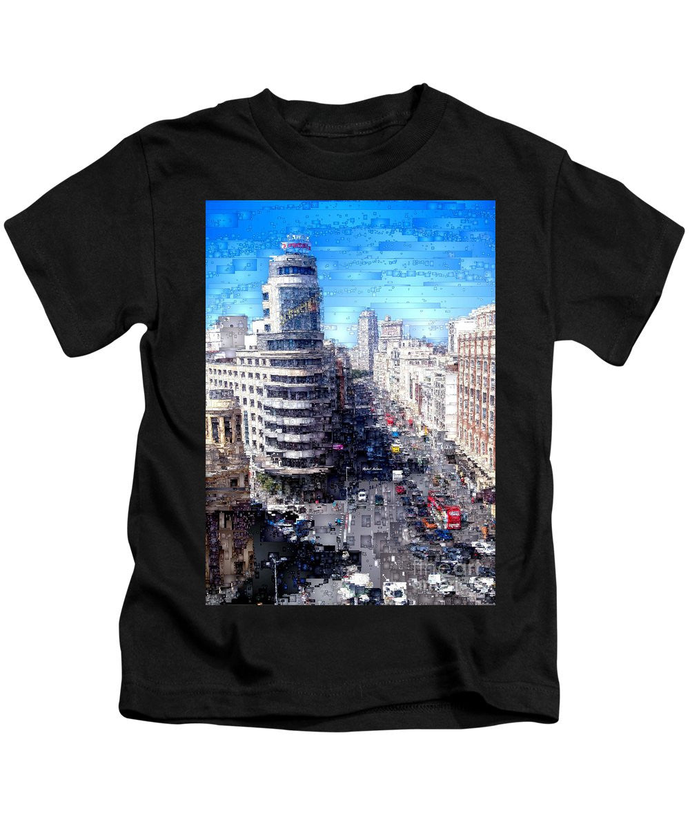 Kids T-Shirt - Madrid - La Gran Via