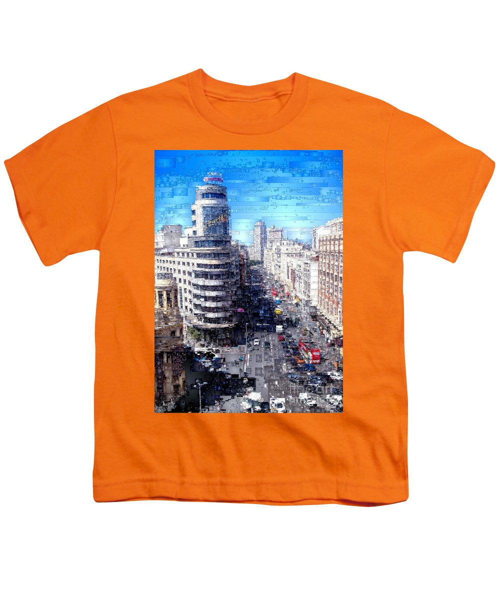 Youth T-Shirt - Madrid - La Gran Via