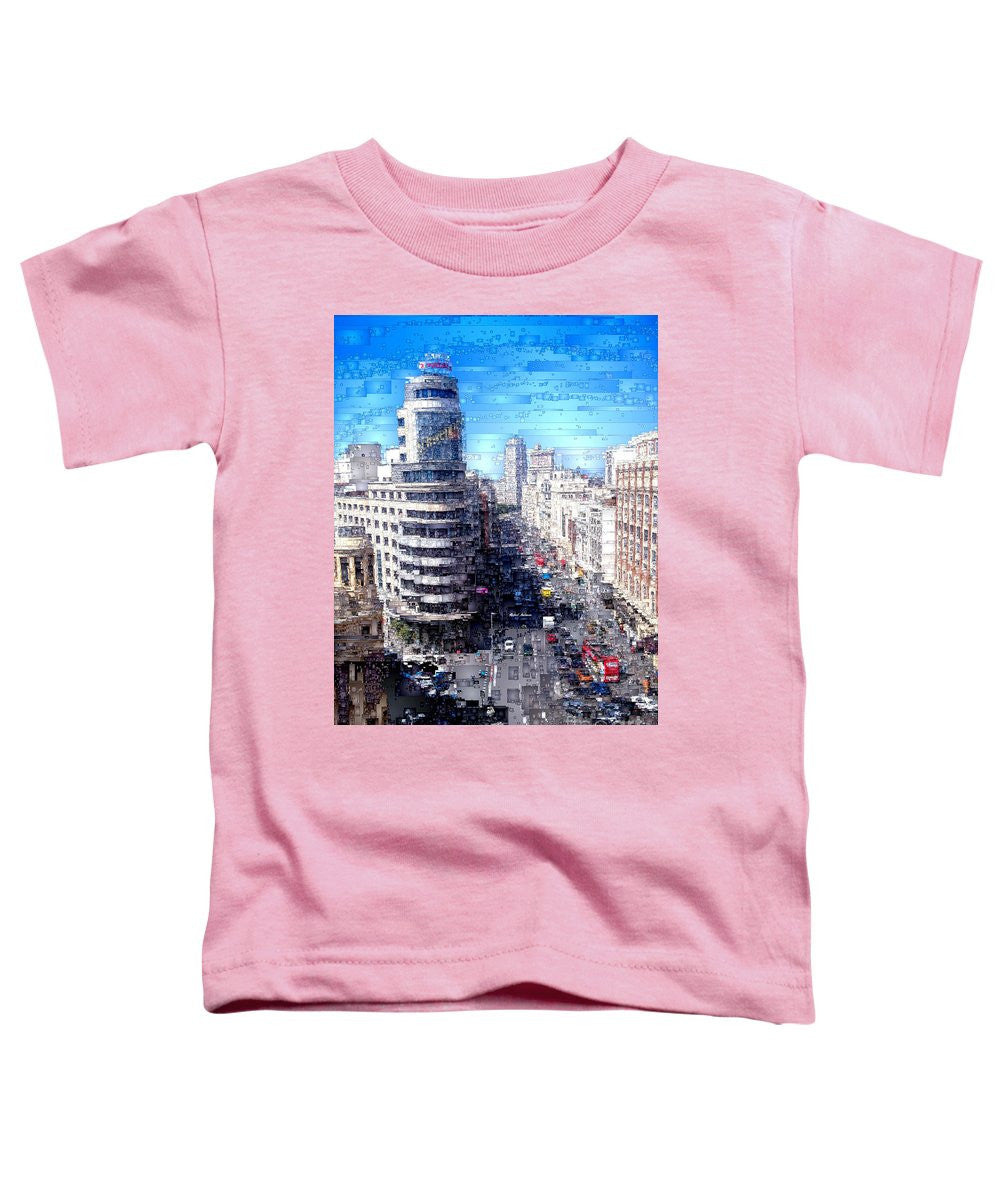 Toddler T-Shirt - Madrid - La Gran Via