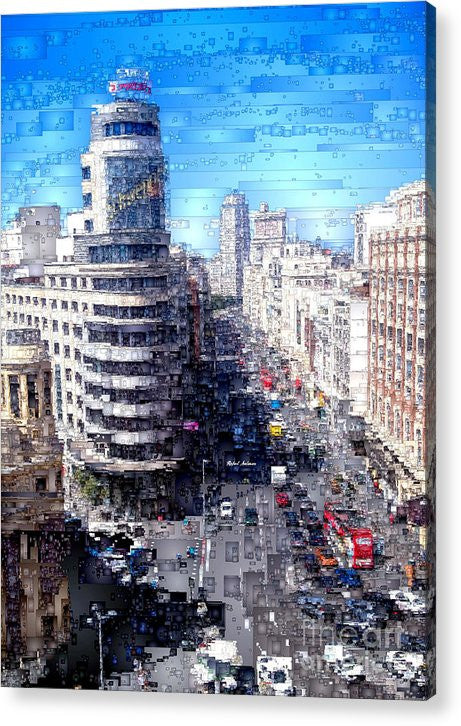 Acrylic Print - Madrid - La Gran Via