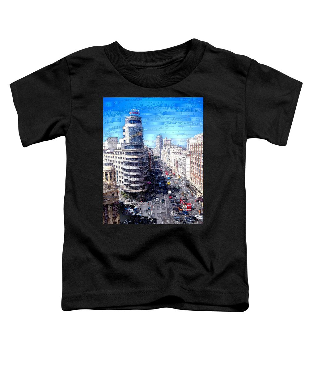 Toddler T-Shirt - Madrid - La Gran Via