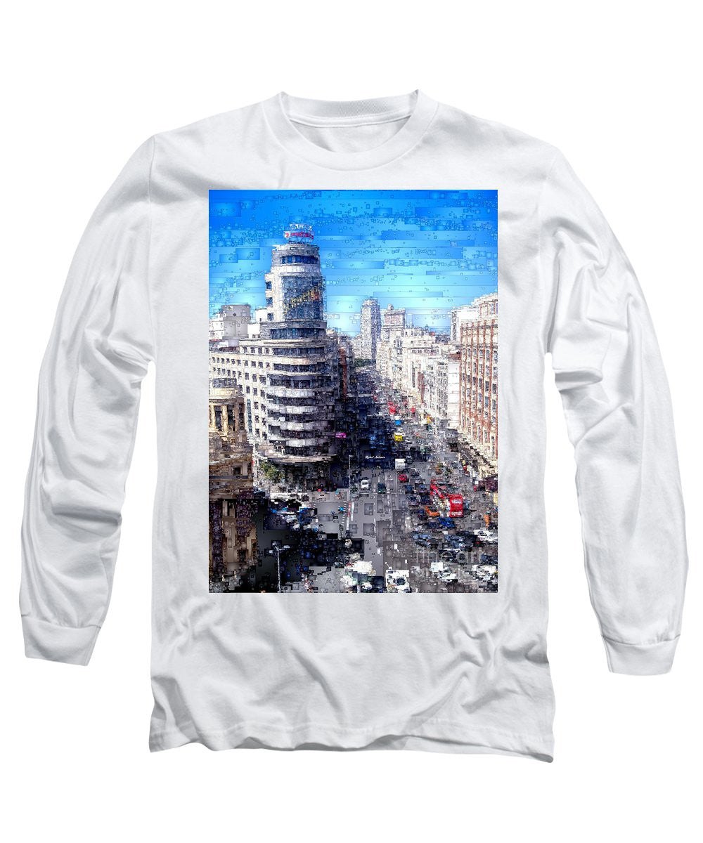 Long Sleeve T-Shirt - Madrid - La Gran Via