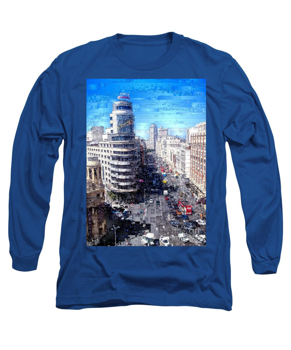 Long Sleeve T-Shirt - Madrid - La Gran Via