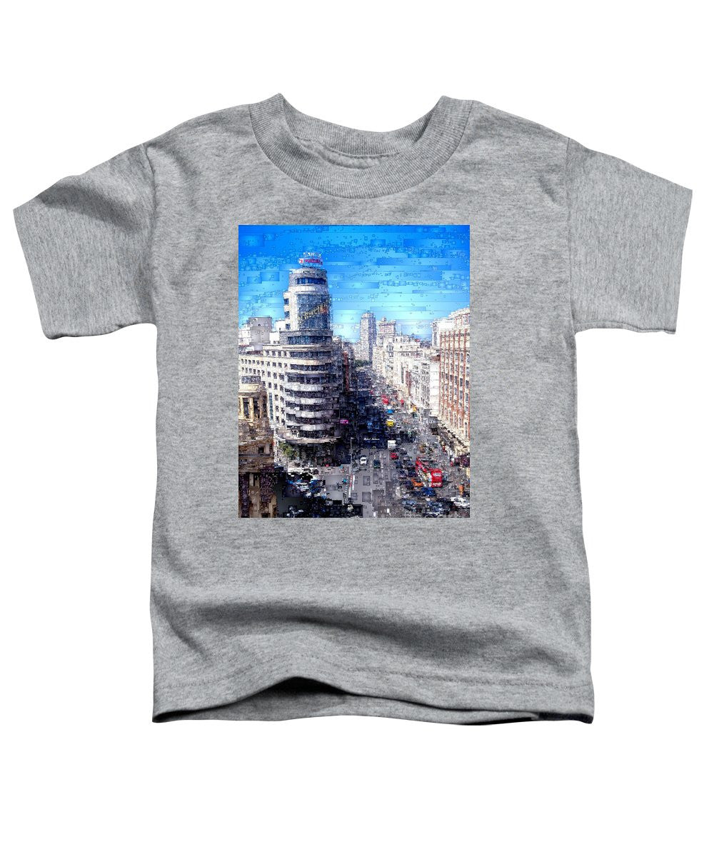 Toddler T-Shirt - Madrid - La Gran Via