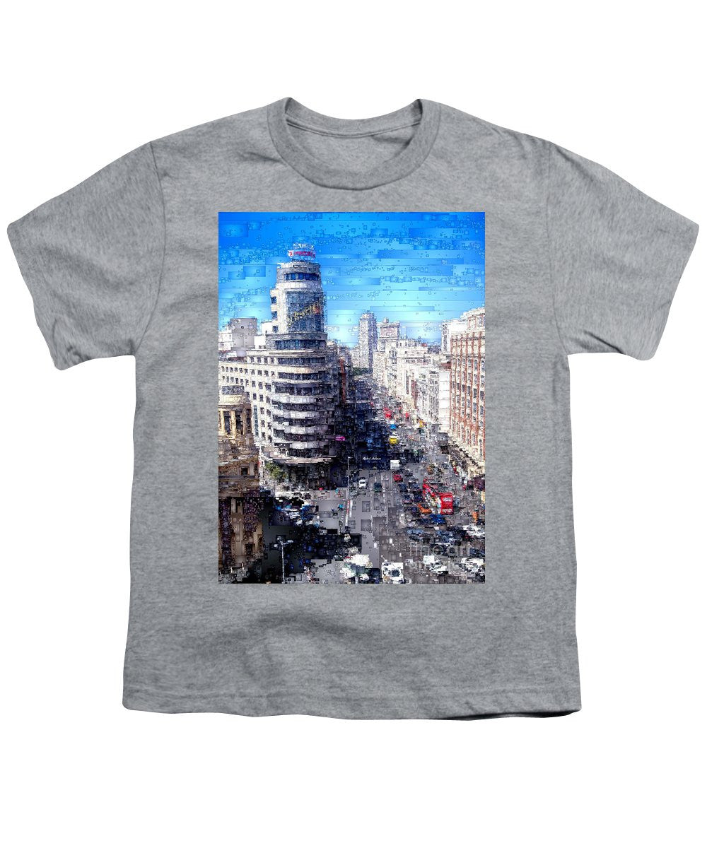 Youth T-Shirt - Madrid - La Gran Via