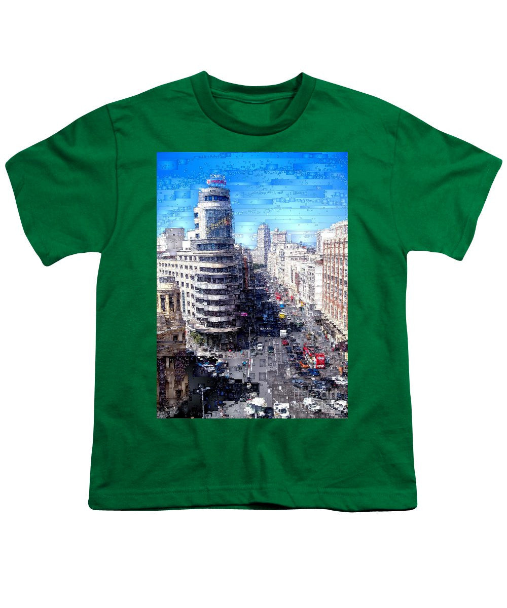 Youth T-Shirt - Madrid - La Gran Via