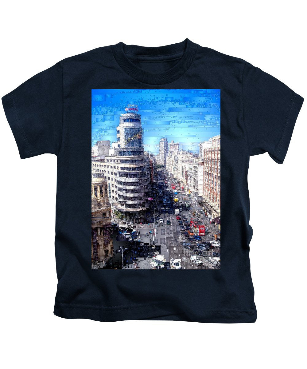 Kids T-Shirt - Madrid - La Gran Via